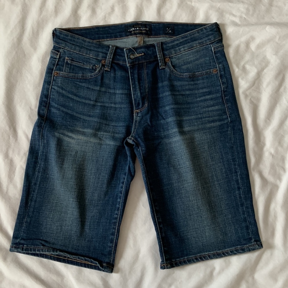 Lucky Brand Bermuda Jean Shorts - Picture 4 of 6